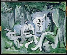 Haga click para ver la imagen ampliada manet19fra picassole dejeuner sur l'herbe d'apres manet 1961musee picasso.jpg